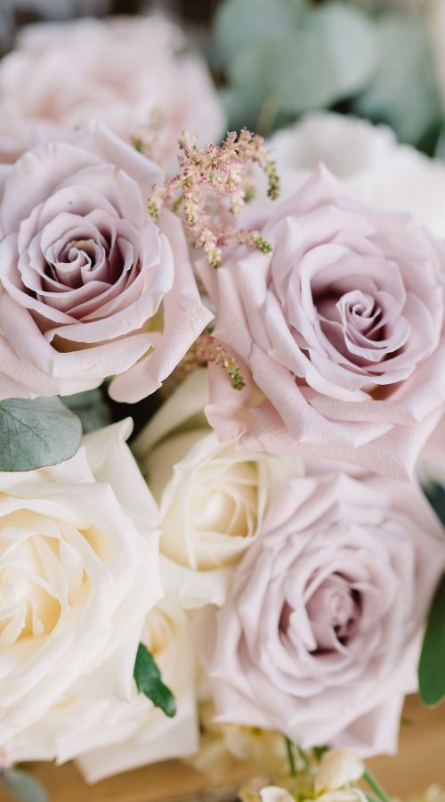 Magnificent wedding floristics. Decorating of a wedding in flowers. Flower background